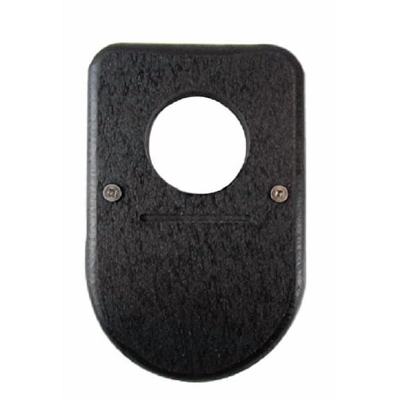 JCs Wildlife Exclusive Recycled Poly Lumber Birdhouse Predator Guard (Black)