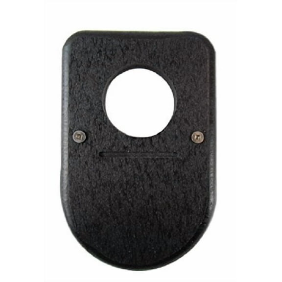 JCs Wildlife Exclusive Recycled Poly Lumber Birdhouse Predator Guard (Black)