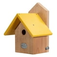 thumbnail image 1 of JCS Wildlife Chickadee Post Mount Birdhouse with Recycled Poly Lumber Roof, 1 of 11