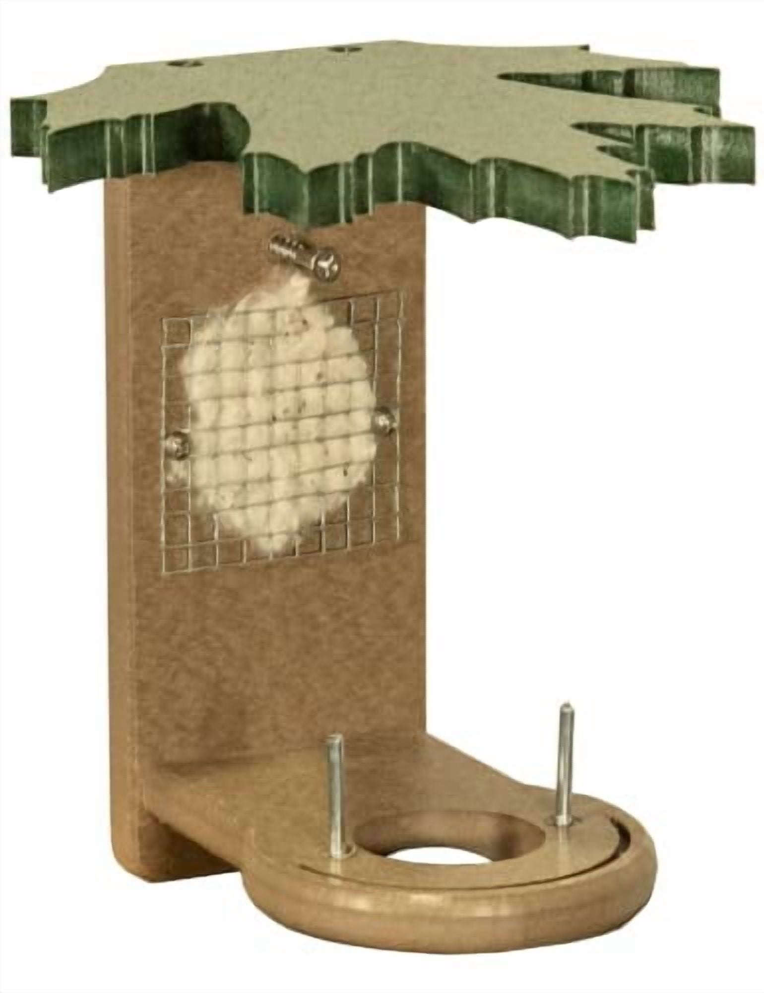 Hummingbird Building Blocks JCs Wildlife Poly Lumber Hummingbird Nest Builder - Walmart.com