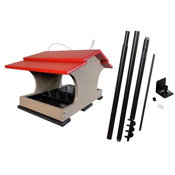 JCs Wildlife (Red and Tan) Large Hopper w/ UPK