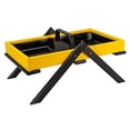 thumbnail image 1 of JCs Wildlife Tray Ground Bird Feeder (Yellow, Large), 1 of 6