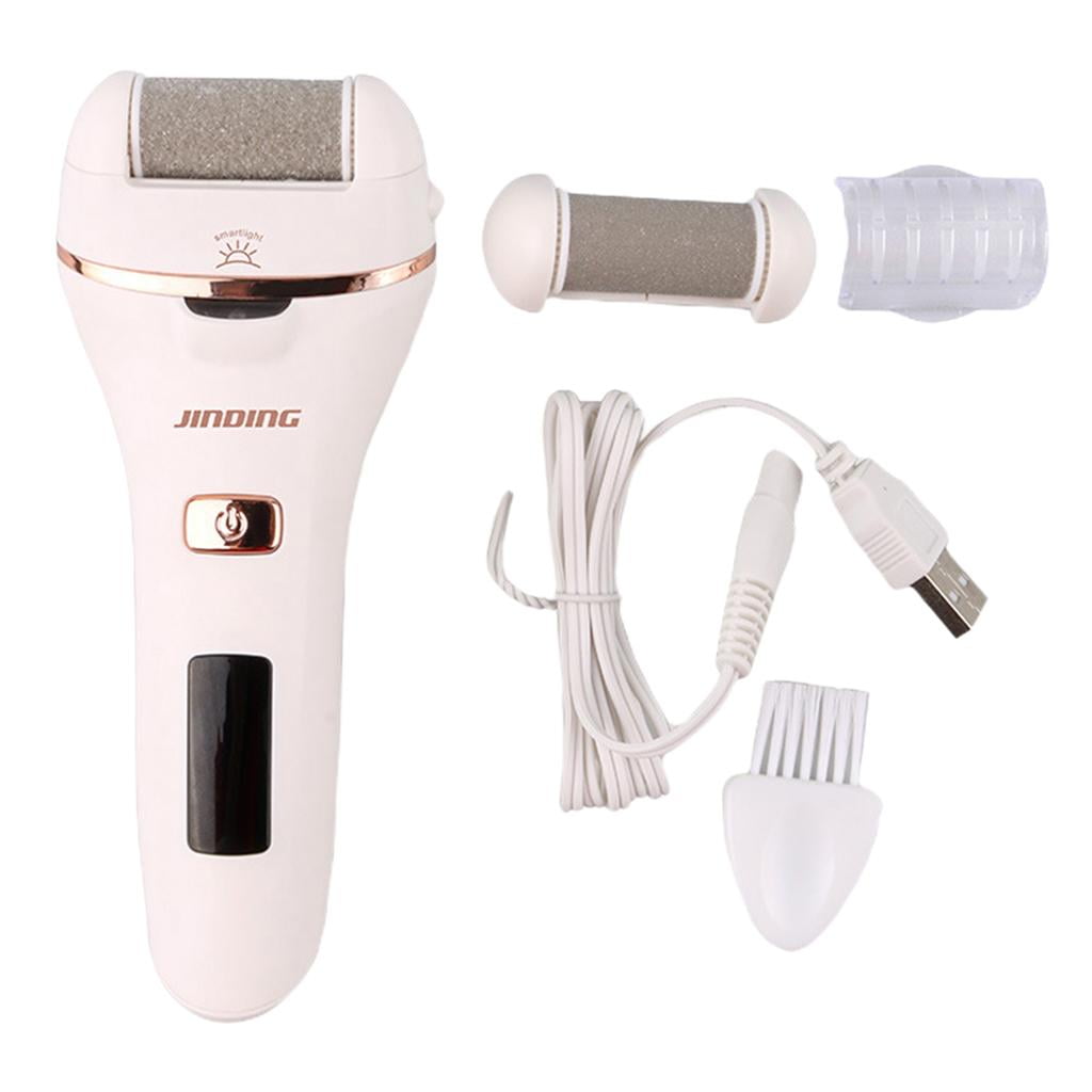 JD-506R Electric Foot Callus Remover, IPX5 Waterproof, for Both Settings, Move Away The , Hard,