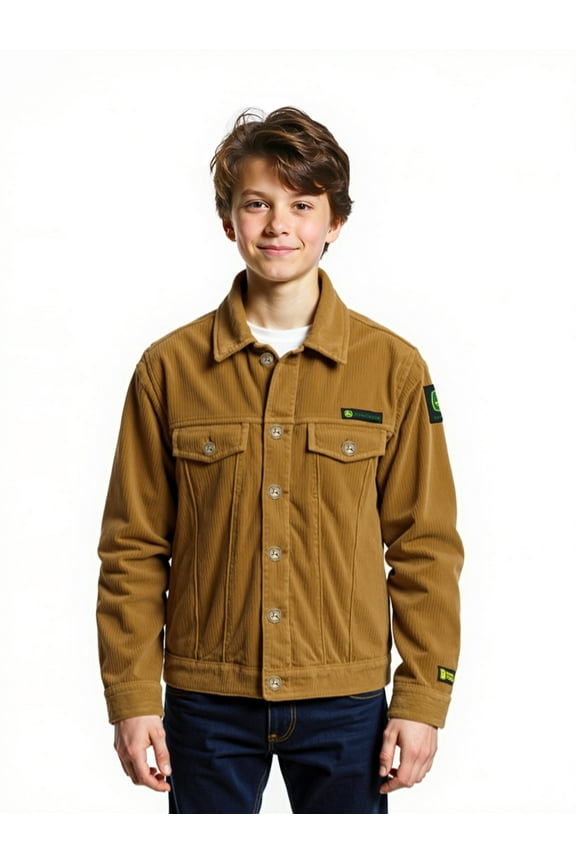 Boys Corduroy Trucker Jacket, Sizes 4-18