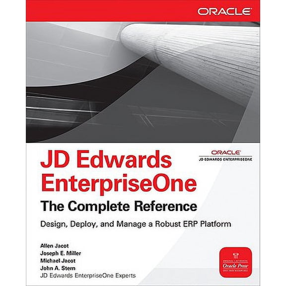 Pre-Owned JD Edwards EnterpriseOne : The Complete Reference
