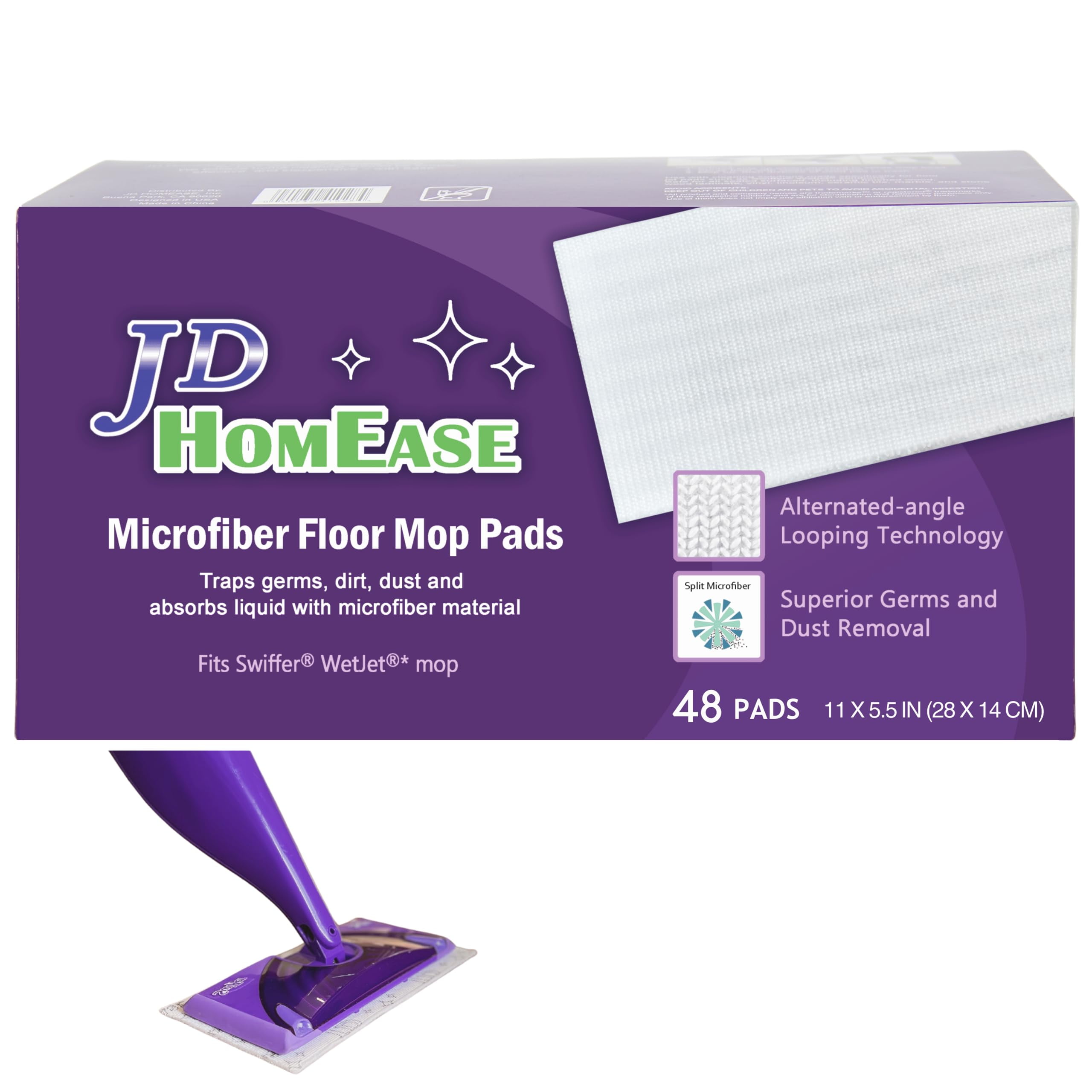 Swiffer Wet Jet Mop Wood Cleaning Pads Refill, Hardwood Floor Cleaner For Mopping Cleaning 20ct - View #10