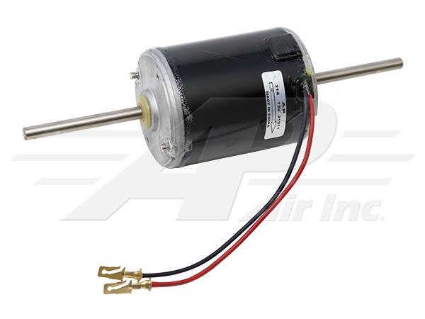 JD Heavy Duty Blower Motor 12 Volt Single Speed 2 Wire Motor With 5/16" Shafts