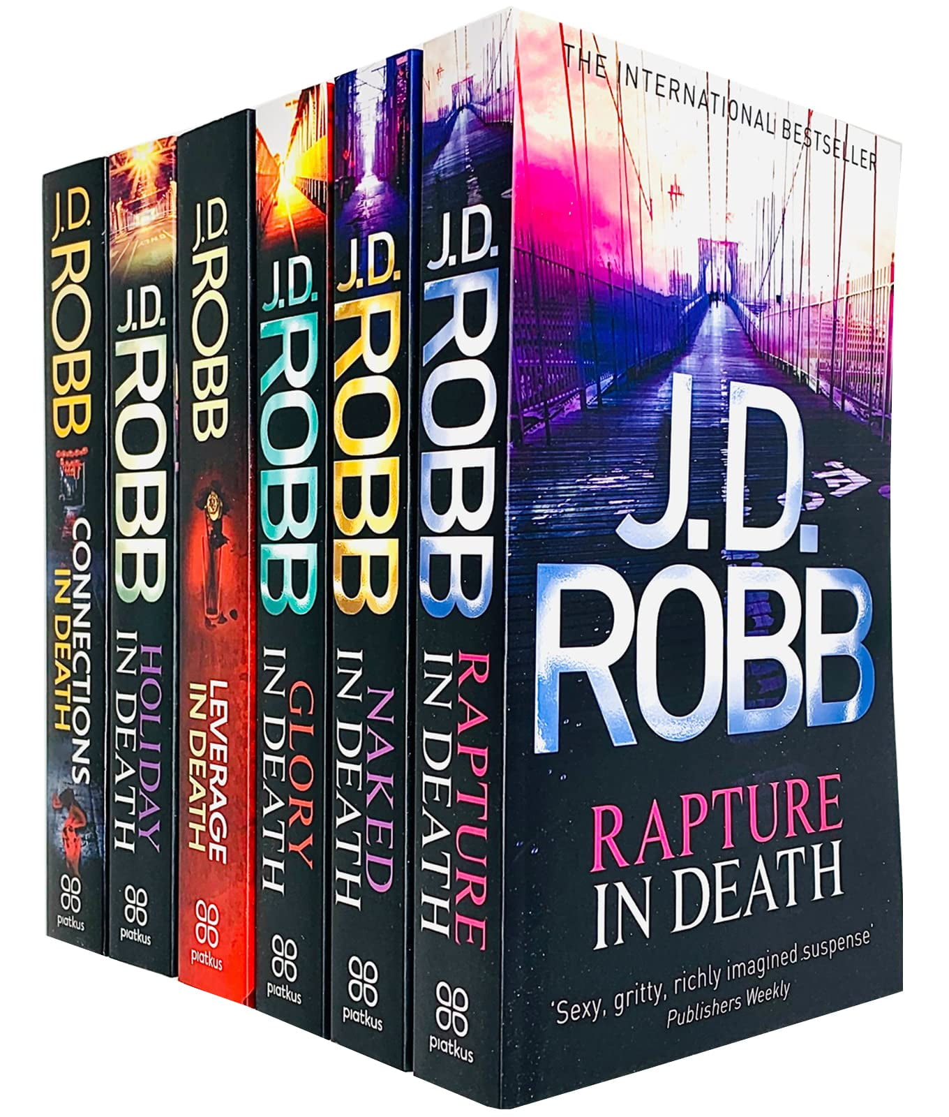 J.D. Robb In Death Series 6 Books Collection Set Holiday