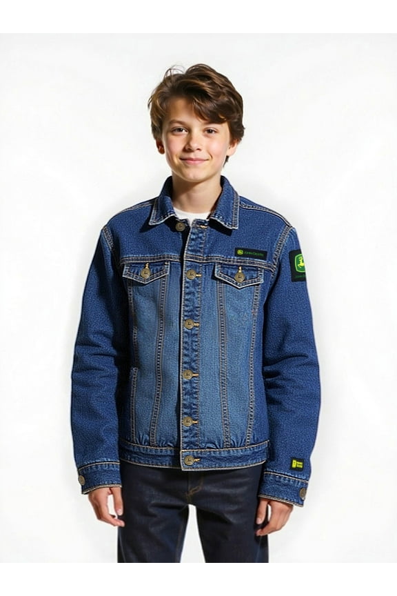 Boys Denim Trucker Jacket, Sizes 4-16