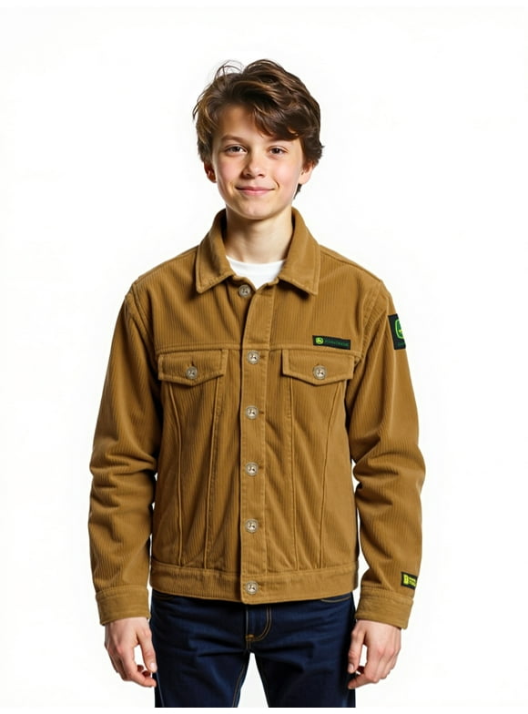 Boys Corduroy Trucker Jacket, Sizes 4-16