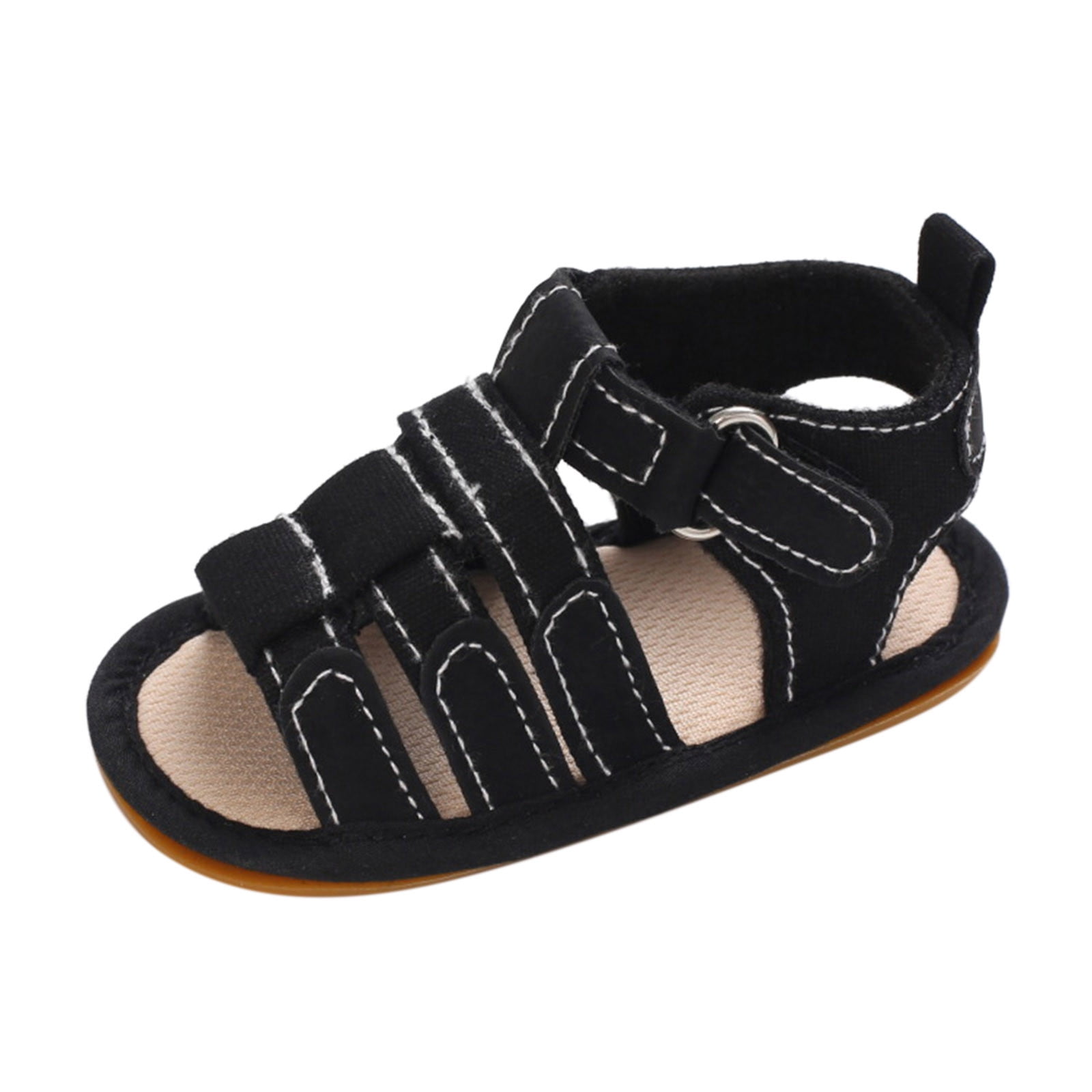 Newborn Baby Boy Crib Shoes Child First Shoes Infant Summer Sandals Size 1  2 3 | eBay