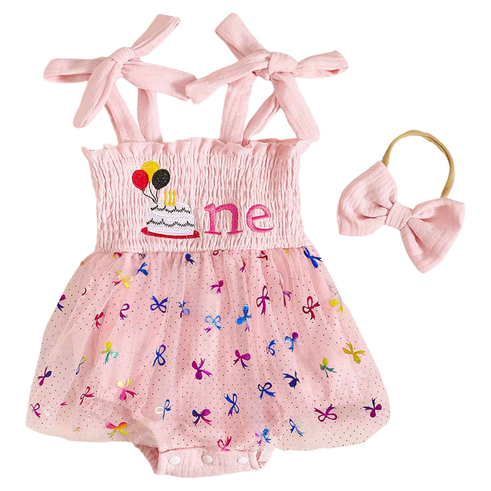 JDEFEG Baby Girl Clothes Romper Shorts Set Floral Summer Outfits Cute ...