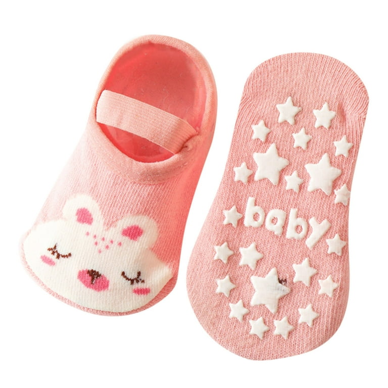 JDEFEG Baby Shoes Girl Rubber Shoes Warm Winter Baby Shoes Cartoon