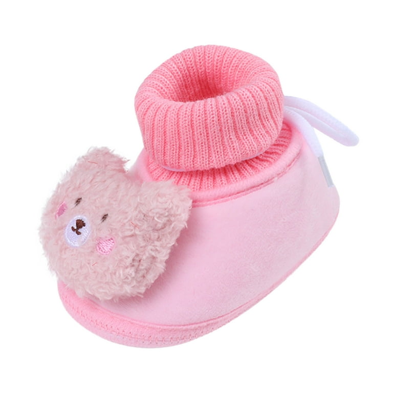 JDEFEG Baby Shoes That Make Noise Baby Girls and Boys Warm Shoes