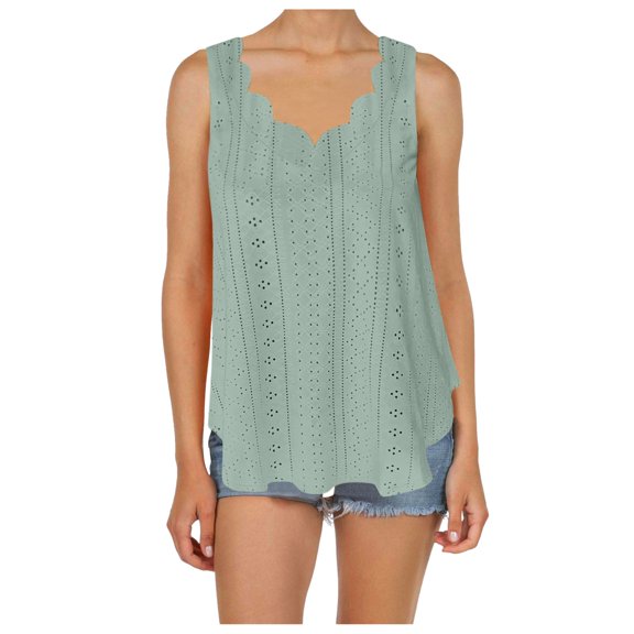 JDEFEG Basic Camisoles Womens Plus Size Plus Size Trim V Neck Sleeveless Women's Tank Top Basic Tank Shirt Camisole Tops for Women Built in Bra Green Size Xxxl