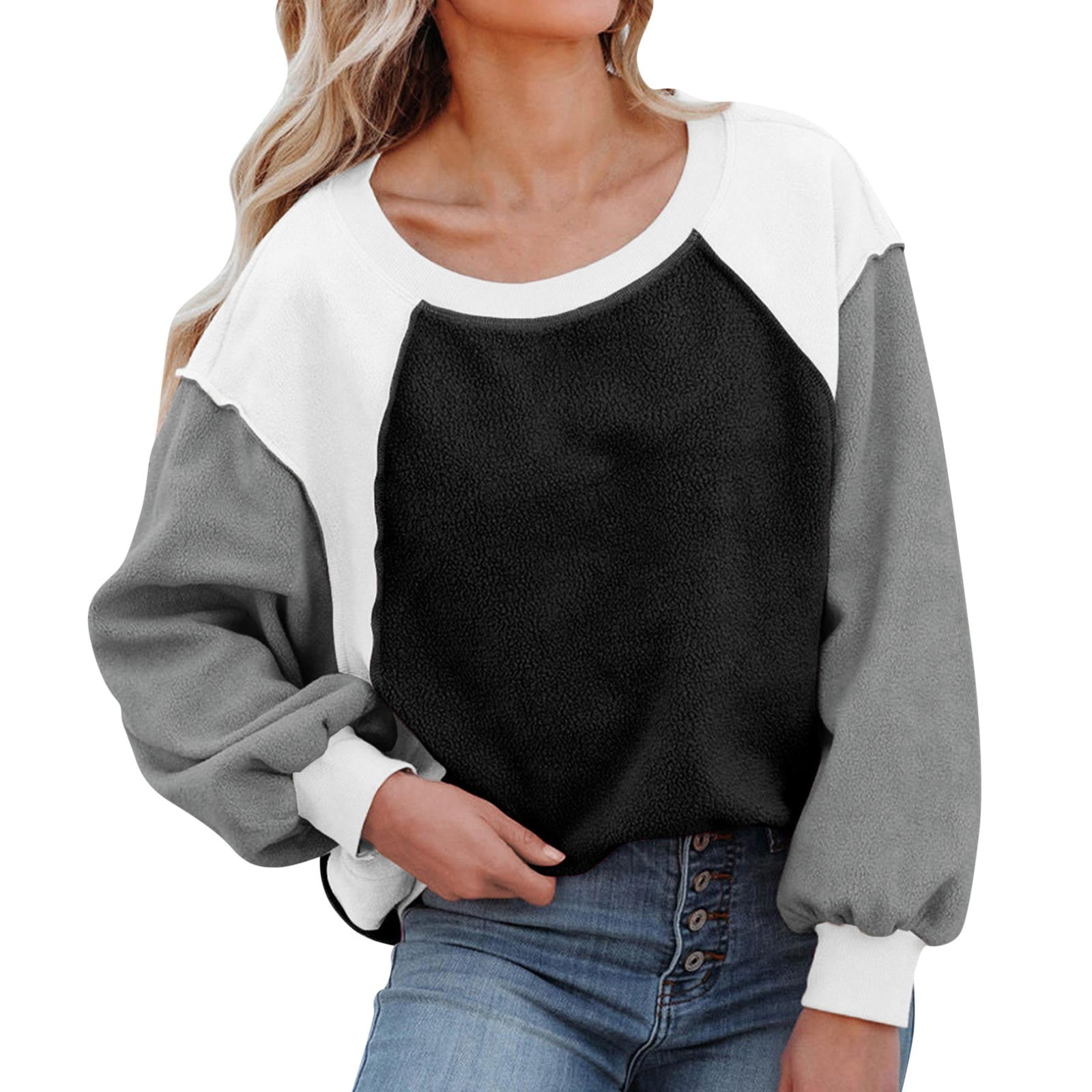 Women's sweater with sales back zipper