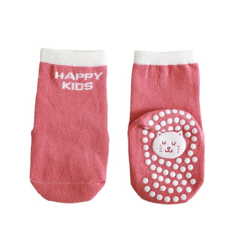 JDEFEG Boy Things Kids Toddler Trampoline Grip Socks Anti Non Slip Sticky Grips  Socks Warm Socks Cute Socks Ruffle Socks for Baby Cotton D M 