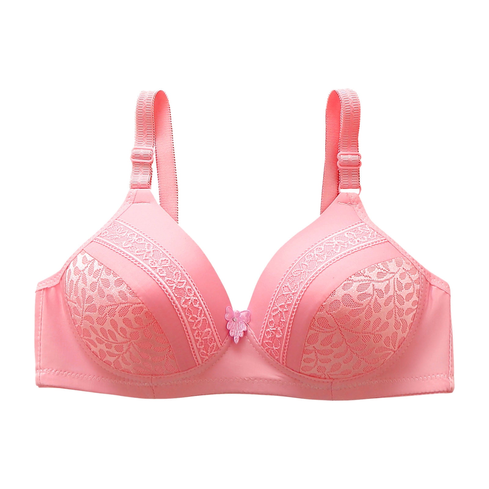 Women Pink Watermelon Plus Size Push Up Bra 85 90 95 1001 105 110 E F Full  Cup Bras Sutian Underwear Brassiere Sutien Bralet