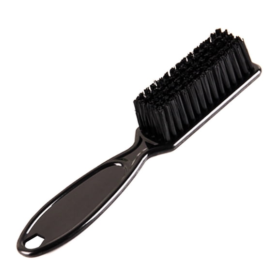 JDEFEG Broken Hair Cleaning Brush Retro Oil Head Brush Hairdressing Tool Soft Hair Brush Haircut Small Brush Black
