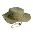 thumbnail image 1 of JDEFEG Bucket Hat with Pocket Mens and Womens Summer Leisure Outdoor Mountaineering Jungle Sun Protection Big Brim Fishermans Hat Sun Hat Hat Teen Hat Polyester Cotton Beige, 1 of 3
