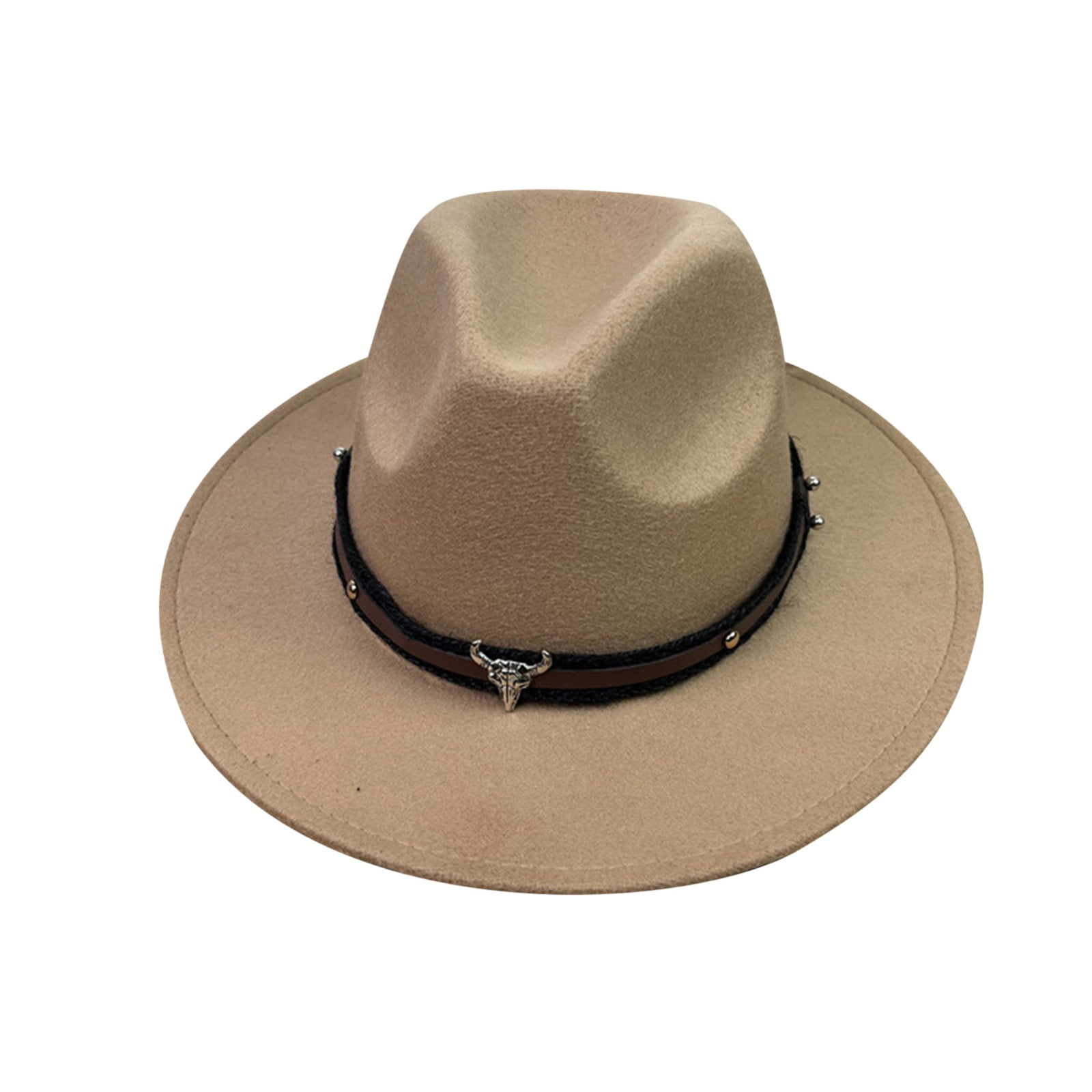 JDEFEG Cowboy Hat for Men Western Fashionable Fedora Fedoras Men