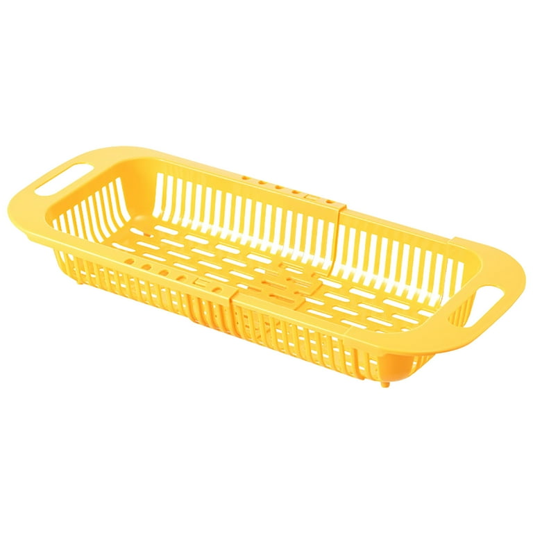 Yellow sink drainer hotsell
