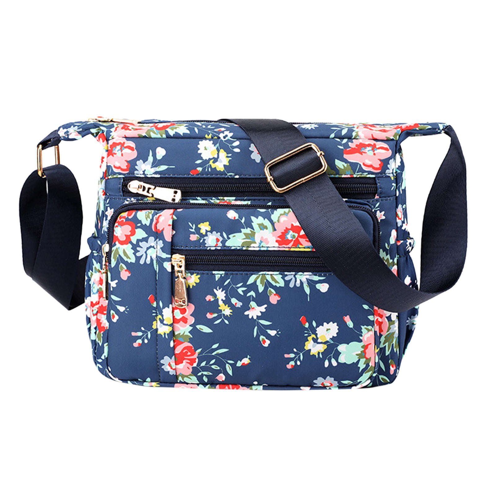 Extra long shop handle crossbody bag