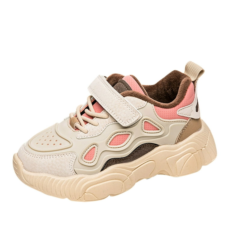 Gender: Women Color: Baby Pink Girls White High Top Sneakers