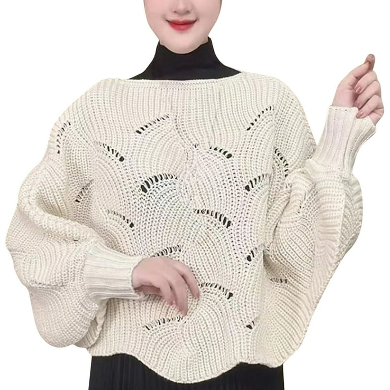 Irregular Bat Sleeve Sweater Irregular Bat Sleeve Sweater