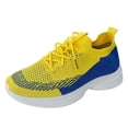 thumbnail image 1 of JDEFEG Heels for Women Size 11 Sport Running Women Shoes Trainers Walking Shoes Tennis Lightweight Women's 8 Extra Wide Shoes Yellow 38, 1 of 8