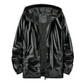 thumbnail image 1 of JDEFEG Jackets for Men Light Winter Jacket Men Mens Fashionable Bright Face Pocket Cardigan Zipper Thin Coat Jacket Lightweight Coats Men Winter Jackets for Men Winter Jackets for Men Black Xxxxl, 1 of 4