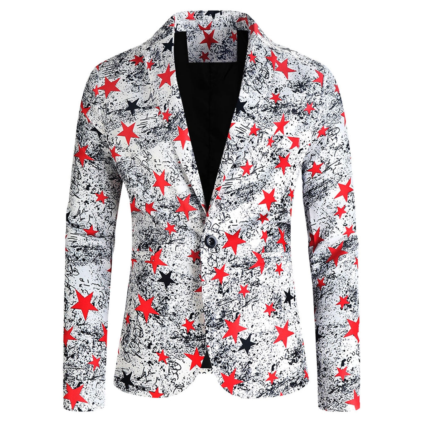 Mens silk top casual jackets