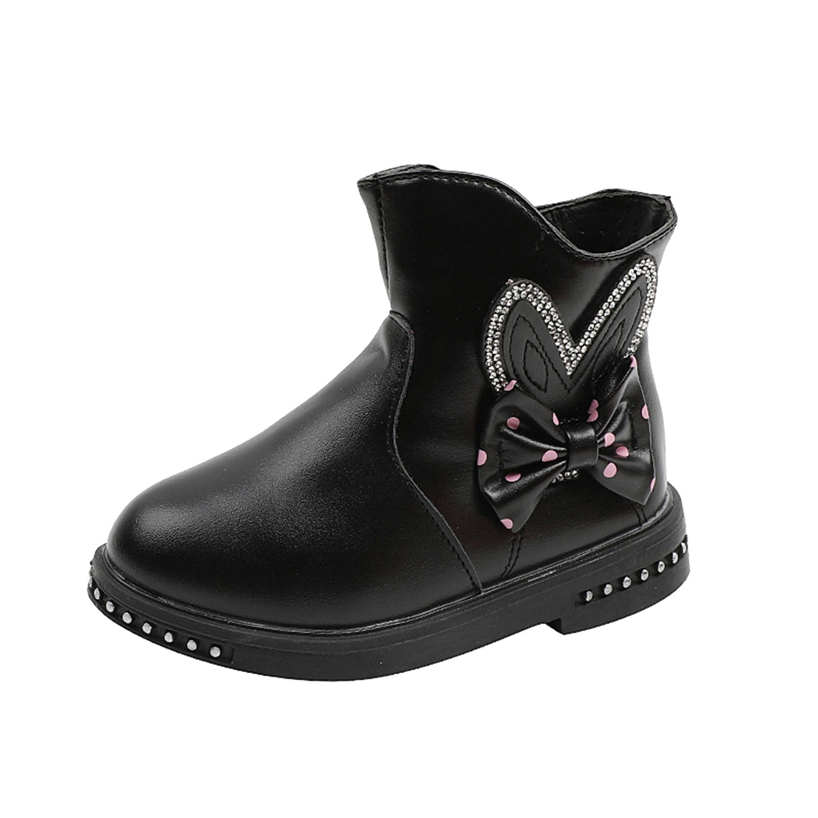 Childrens black deals boots size 13