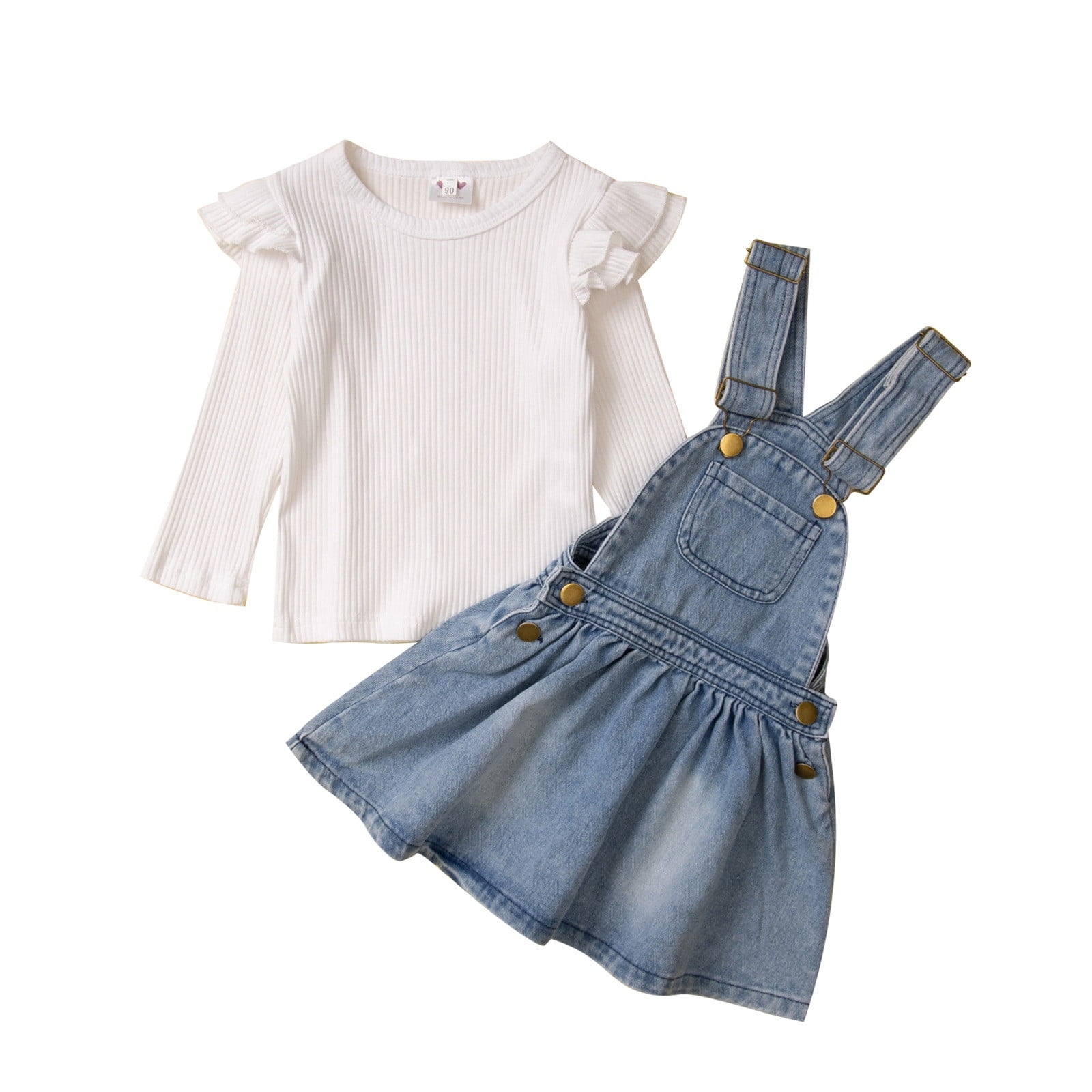 JDEFEG Kids Set Kids Outfits Kids Toddler Babys Girls Spring Winter