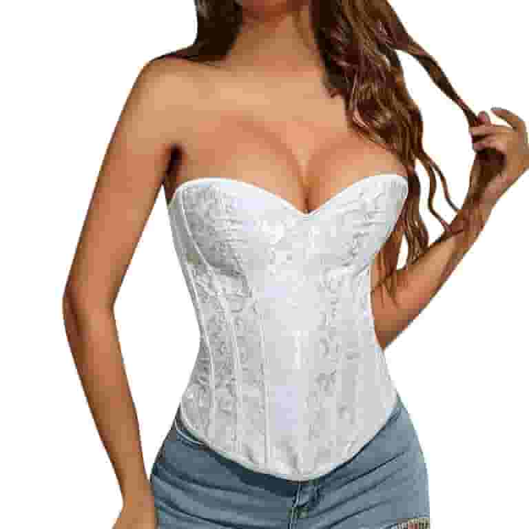 Women's Printed Zipper Corset Women's Printed Zipper Corset