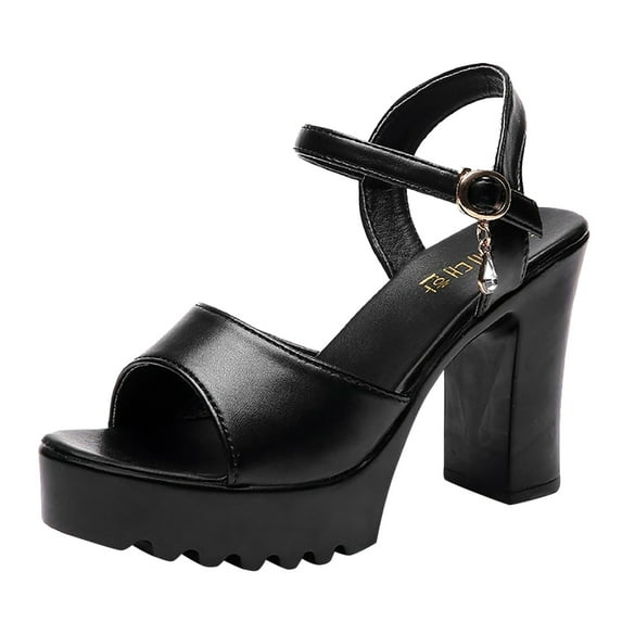 JDEFEG Light Sandals for Women 8W Womens Casual Heels Lace Breathable Sandals Up Shoes Fashion Women's Sandals Women Wedge Sandals Closed Toe Black 38