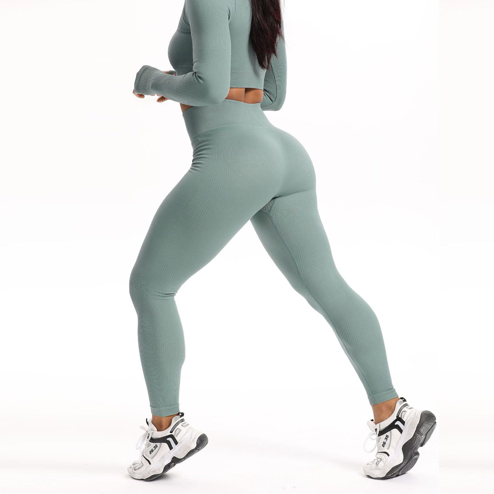 JDEFEG Maternity Yoga Pants Tall Yoga Running Sports Pants Workout
