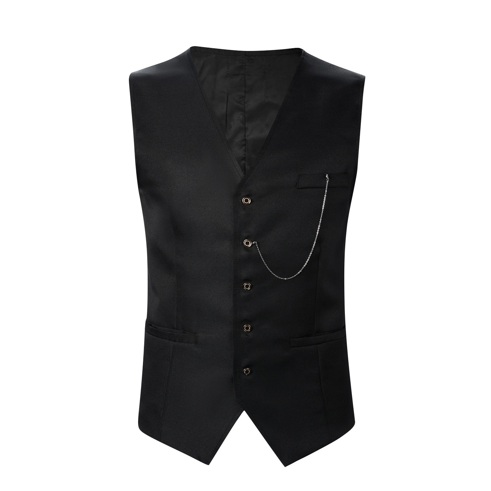 COOFANDY Men's Layered Suit Vest Business Dress Vests Formal