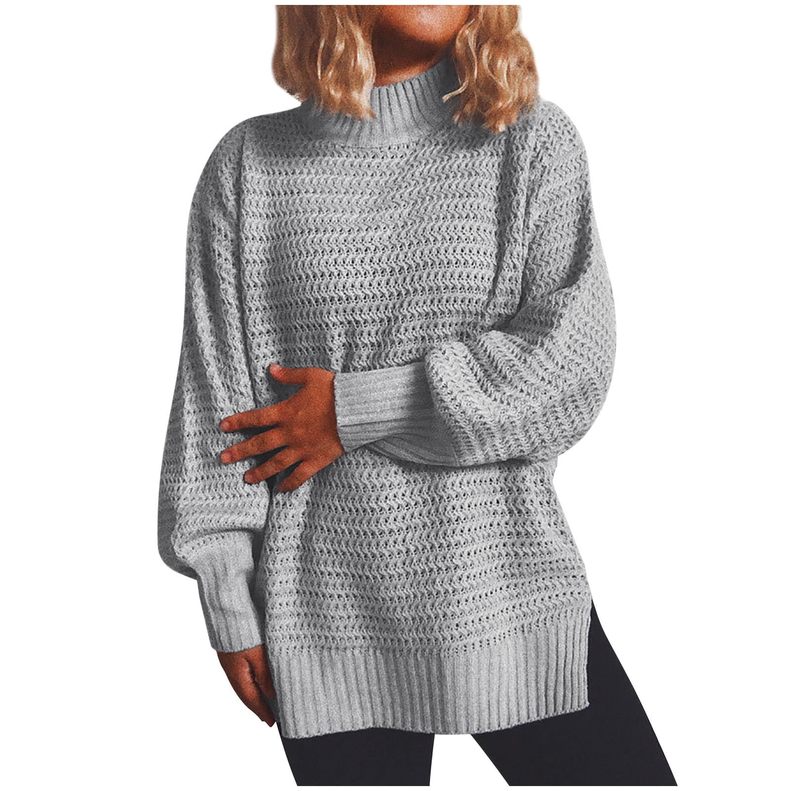 Heavy warm women's sweaters hot sale