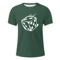 thumbnail image 1 of JDEFEG Mens Shirts Tops Simple Bone Dice Casual Dress up Funny Mens T Shirt Absorbent Wicking Mens Sweats Work Shirts Ag Size Xl, 1 of 6