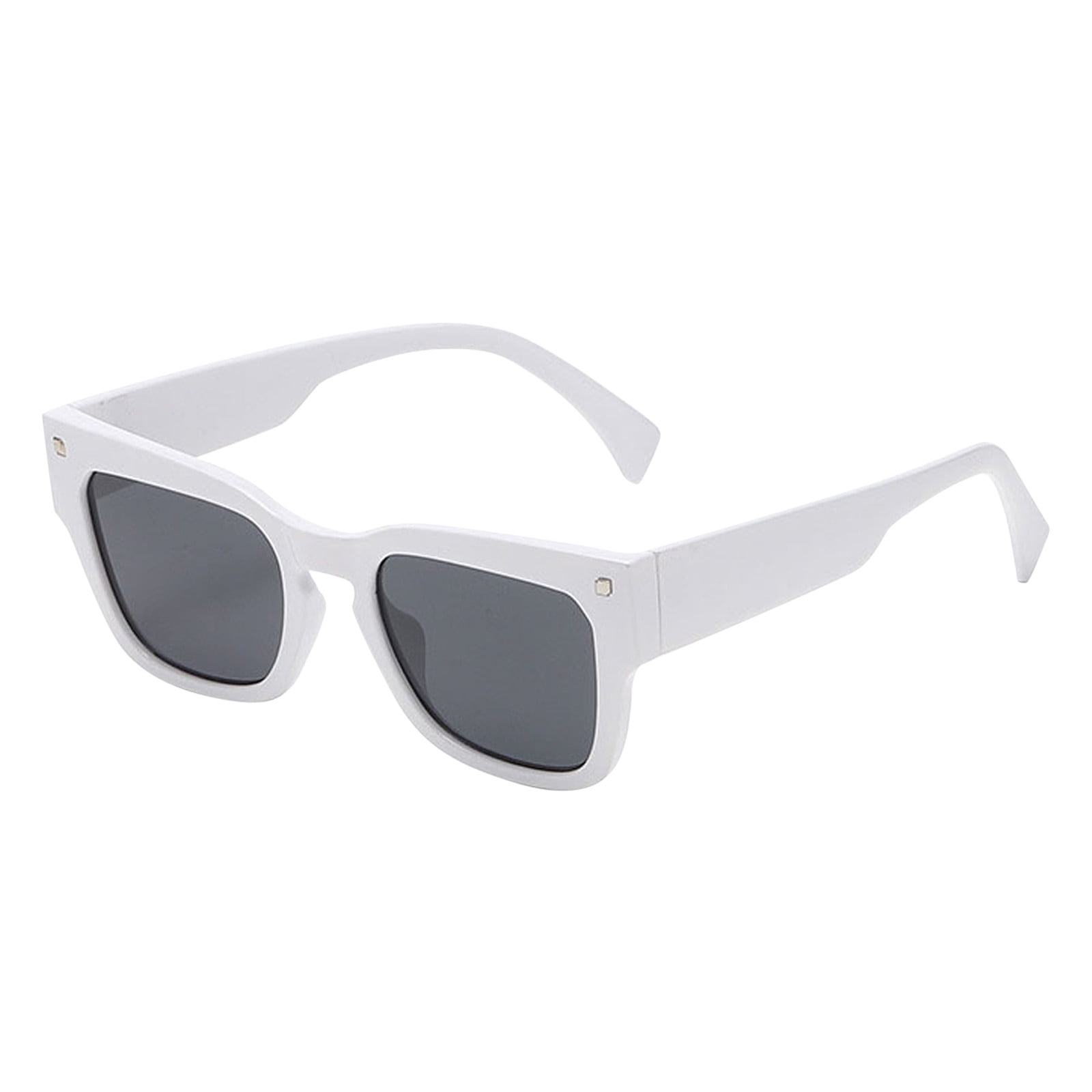 Occhiali Da Sole Uomo Vintage Metallo – Lenti Specchiate Gialle UV400 Stile Old School