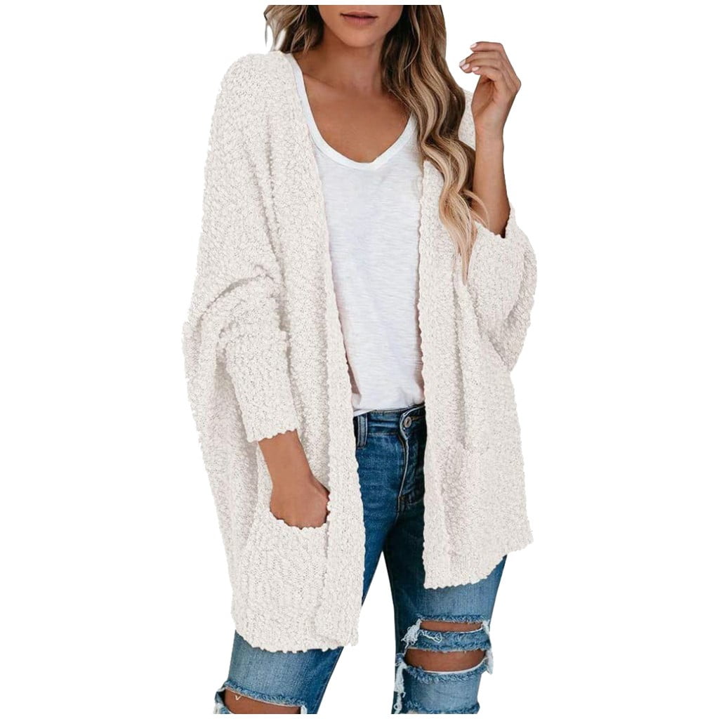 トップス Blurred Clothing Co. POPCORN CARDIGAN Take Another Look Popcorn Cardigan- Dark Rust