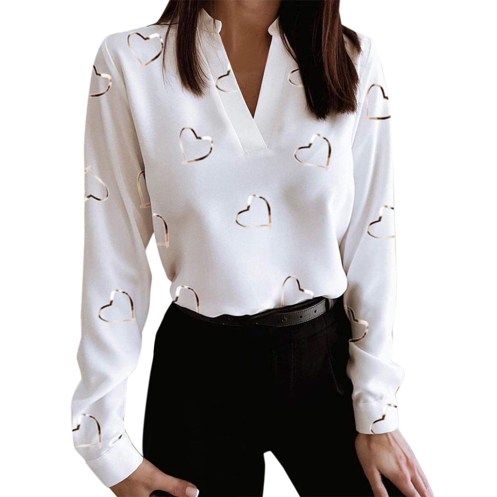 fancy white shirt for women