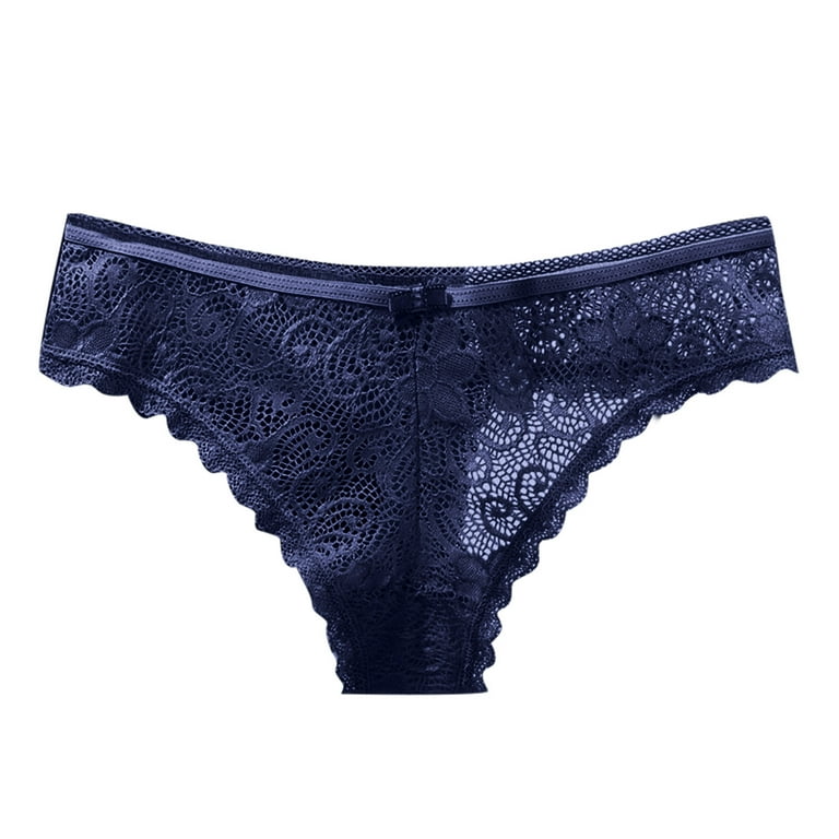 2023 New Womens Underwear Lace Sexy Panties Bikini Panty For Women Seamless  Hipster Pack Womens Panties Pack, Dark Blue, One Size : :  Clothing, Shoes & Accessories
