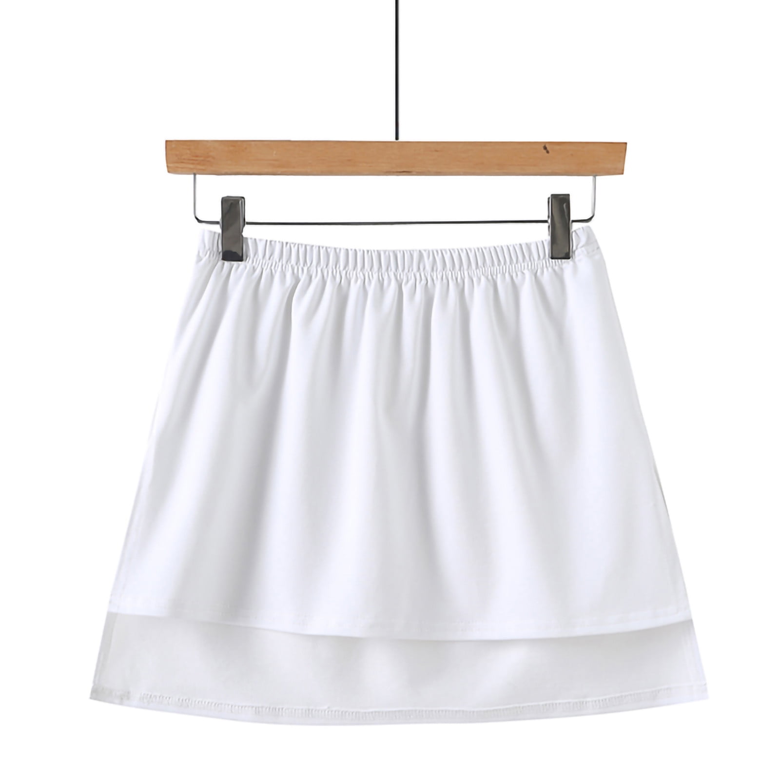 Plus size hotsell white sheer skirts