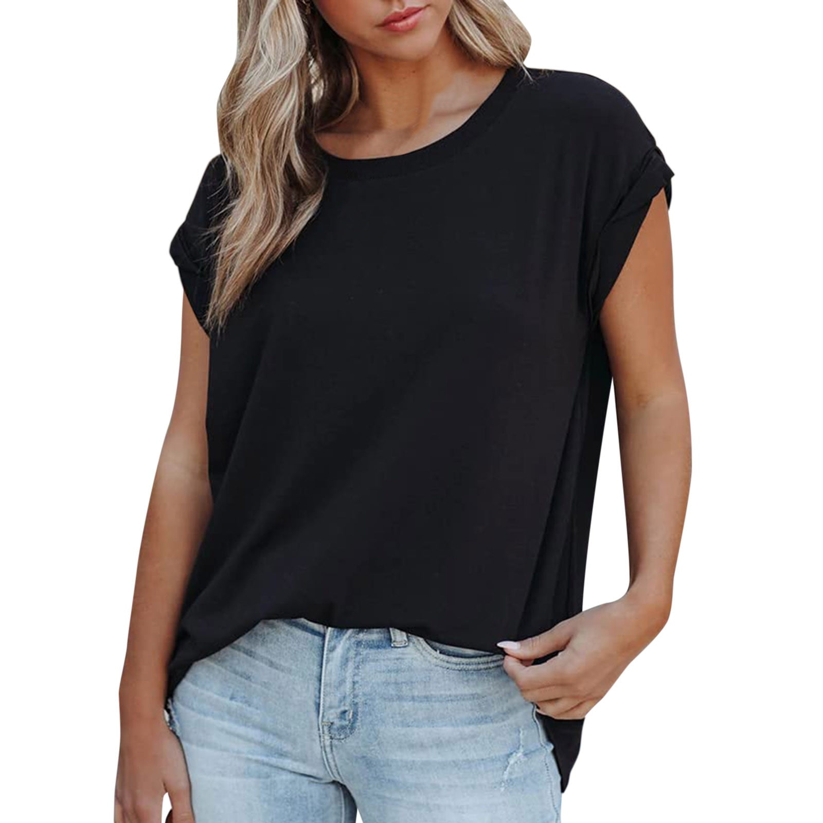 black tunic t shirt