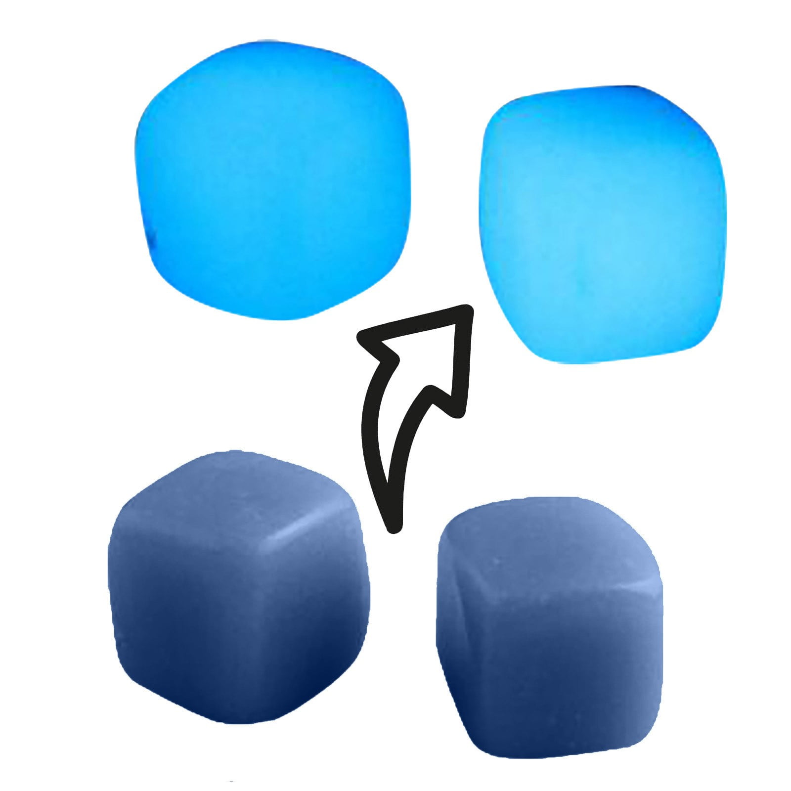 JDEFEG Silicone Ice Trays for Freezer with Husband Boyfriend Gift ...