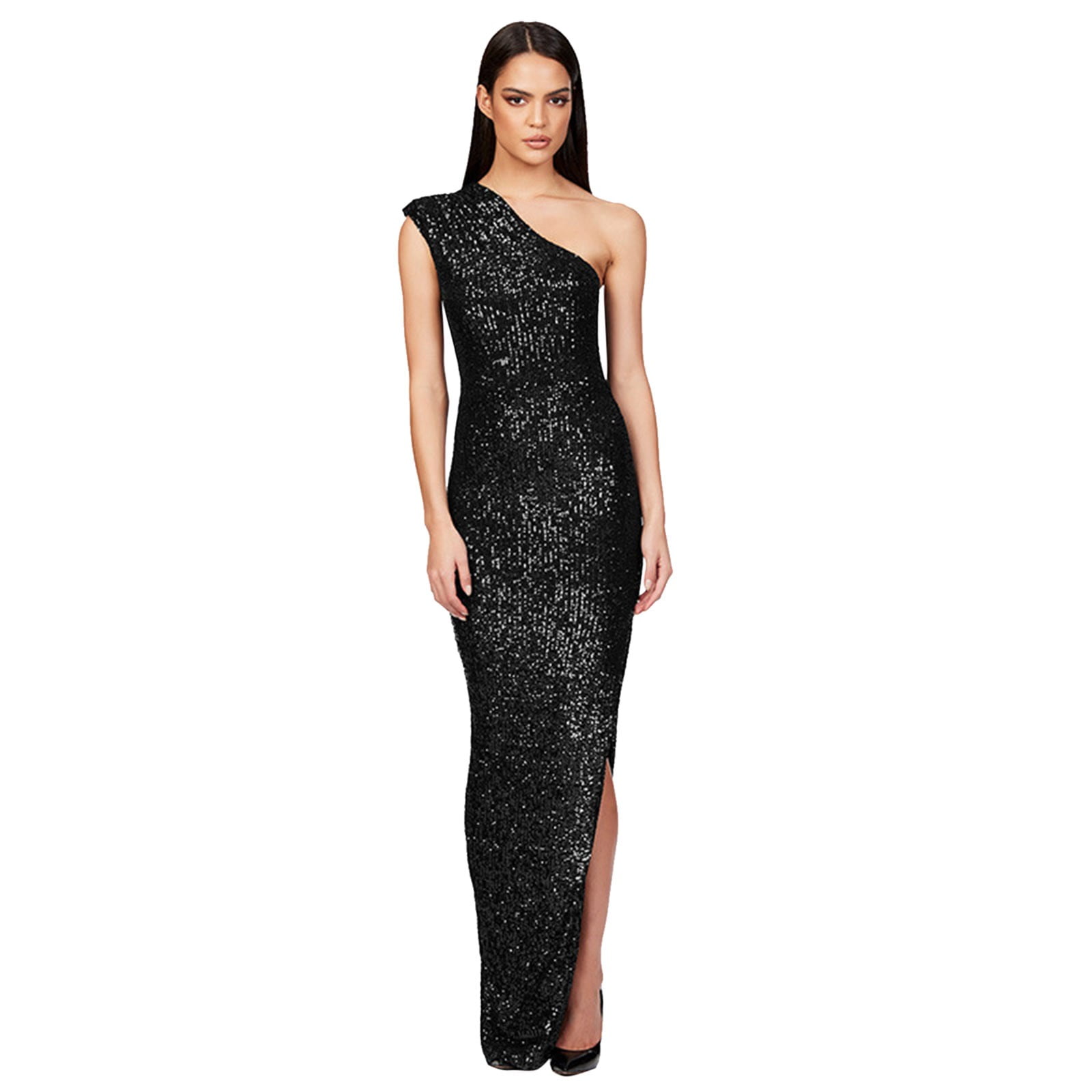 Off-Shouldered Split Slim Long Evening Dress Off-Shouldered Split Slim Long Evening Dress