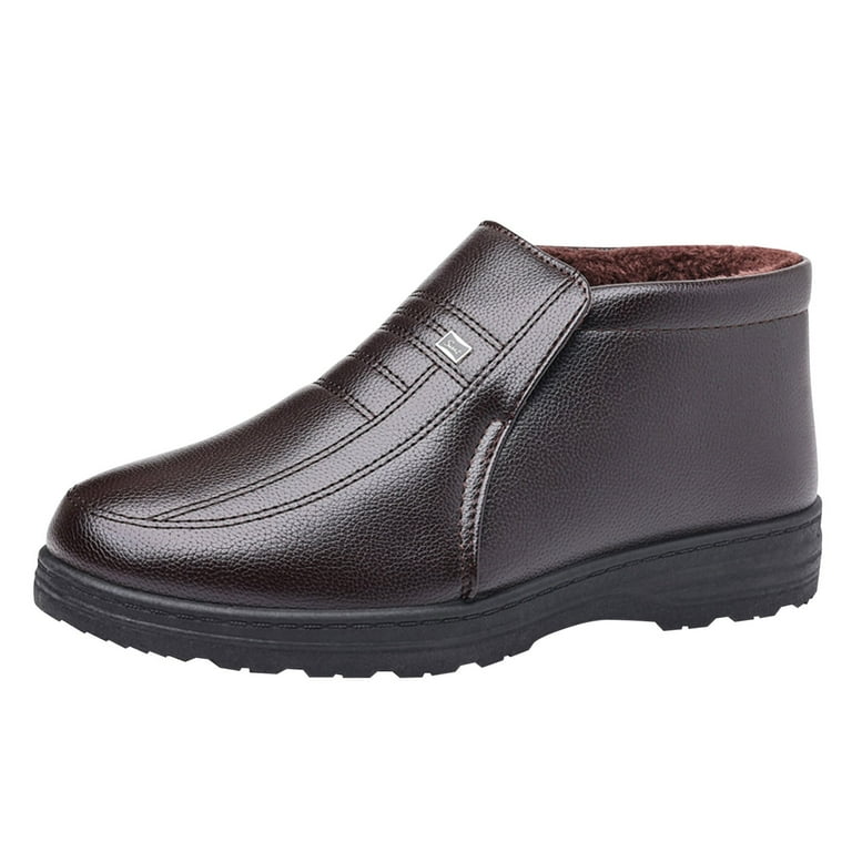 JDEFEG Slip On Mens Casual Shoes Men Shoes Casual High Top Cotton