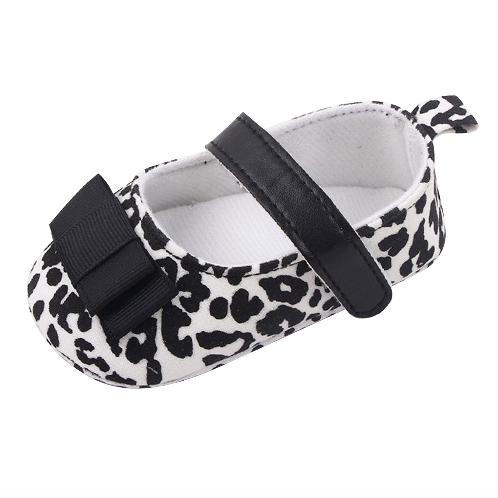 JDEFEG Toddler Dress Shoes Girls Size 8 Toddler Shoes Soft Sole Leopard